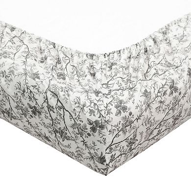 Modern Threads Toile Garden Printed Microfiber Sheet Set