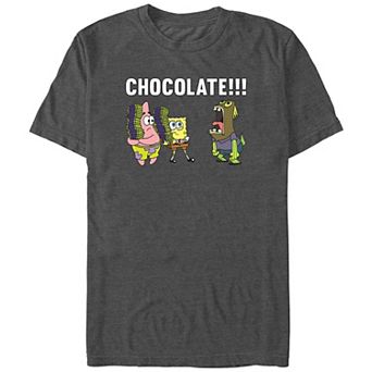 Big & Tall SpongeBob SquarePants Crazy For Chocolate Graphic Tee