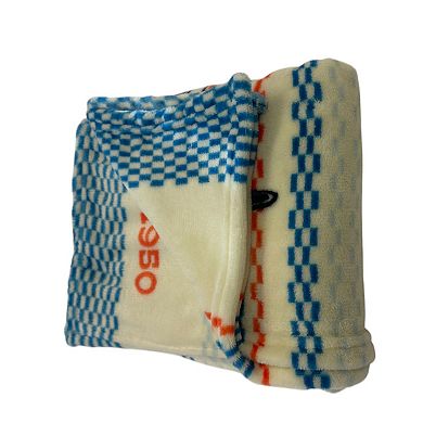 Peanuts Good Grief Striped Throw Blanket