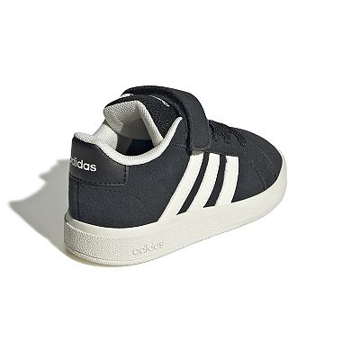 adidas Grand Court Kids Lace-Up Sportswear Shoes