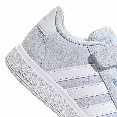 adidas Grand Court Kids Lace-Up Sportswear Shoes