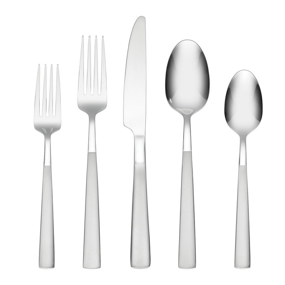 Cambridge Kyla Frosted 20-Piece Flatware Set