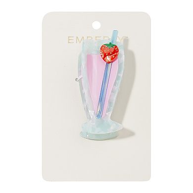 Emberly Strawberry Shake Claw Clip