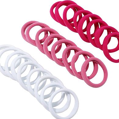 Emberly Pink Tones & White Hair Tie 25-pk.