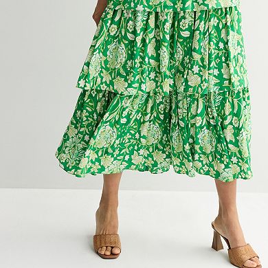 Women's Farmers Market Tiered Maxi Dress