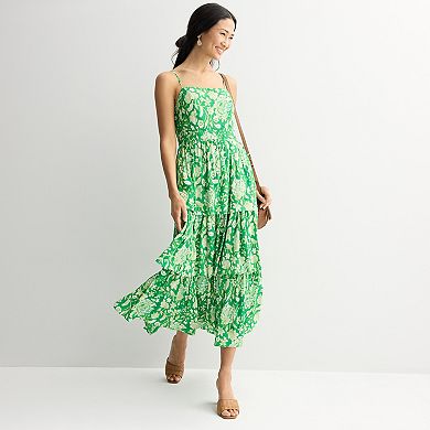 Women's Farmers Market Tiered Maxi Dress