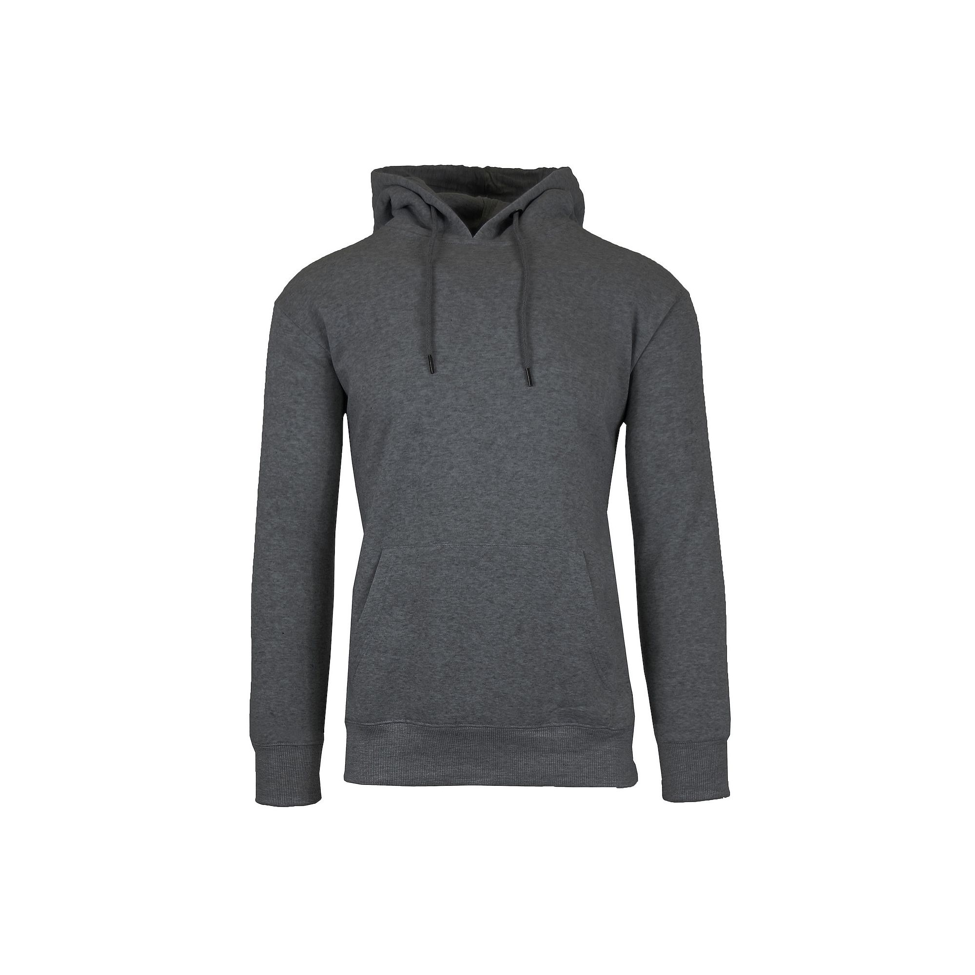 Mens Rudolph Heavyweight Fleece-Lined Modern Fit Hoodie, Size: Medium, Gre