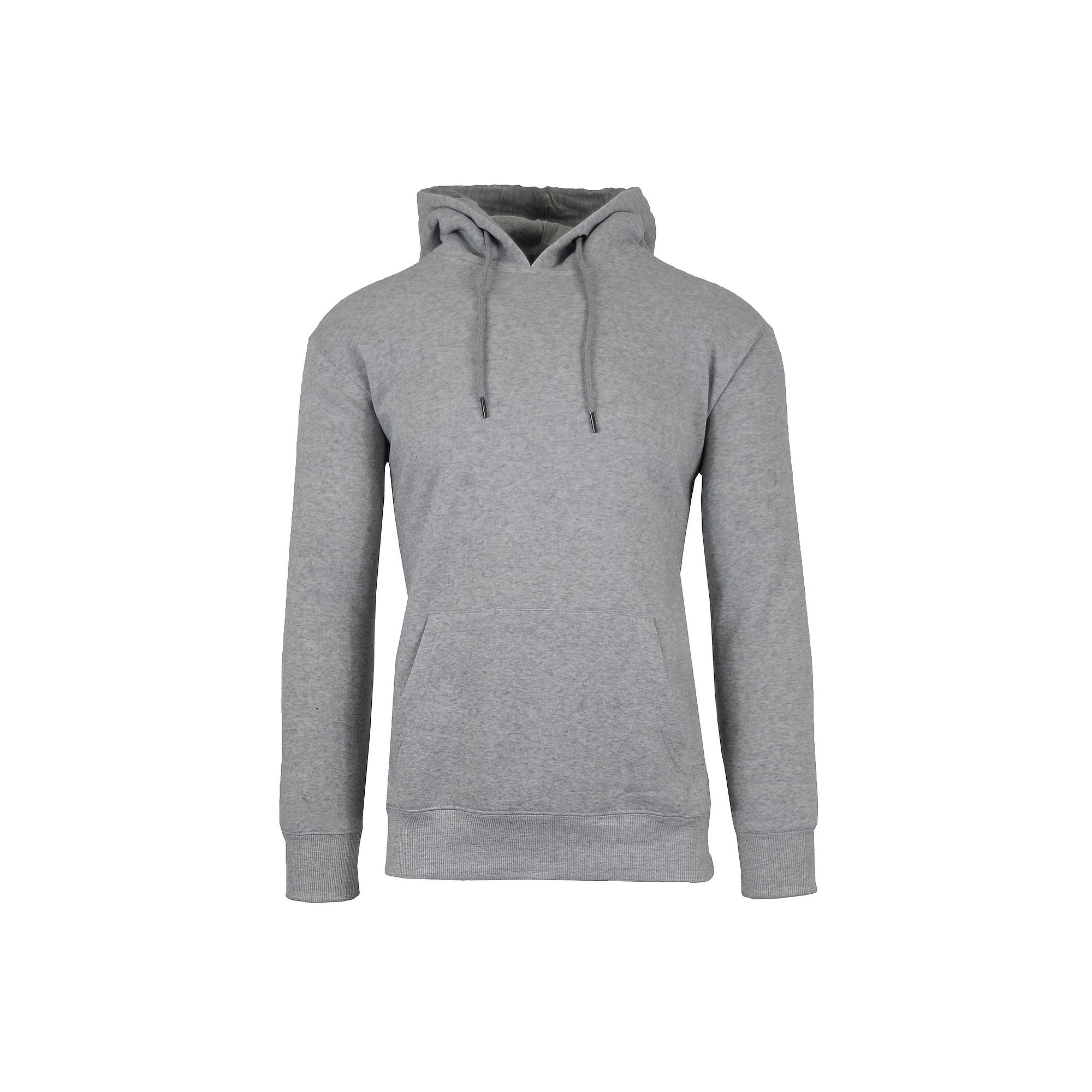 Mens Rudolph Heavyweight Fleece-Lined Modern Fit Hoodie, Size: Medium, Gre