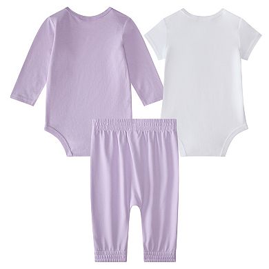 Baby adidas 3-pc. Logo Bodysuits & Pant Set
