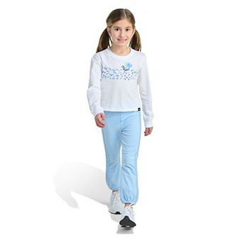 Baby & Toddler Girl adidas 2 pc Long Sleeve Graphic Tee & Pant Set