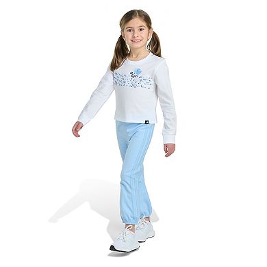 Baby & Toddler Girl adidas 2-Piece Long Sleeve Graphic Tee & Pant Set