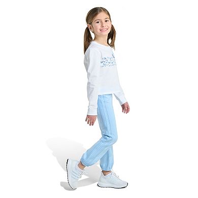 Baby & Toddler Girl adidas 2-Piece Long Sleeve Graphic Tee & Pant Set