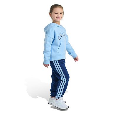 Toddler Girl adidas 2-pc. Long Sleeve Hoodie & Jogger Set