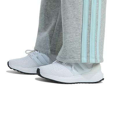 Girls adidas 2-Piece All Over Print Crew Pullover and Wide Pant Set