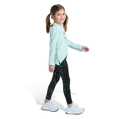 Girls 4-6x adidas 2-pc. Long Sleeve Tee & Printed Leggings Set