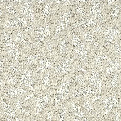 Sonoma Goods For Life® Nolia Sheer Rod Pocket Set of 2 Window Curtain Panels