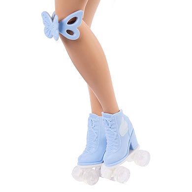 Barbie® Dream Besties “Malibu” Roller Skating Fashion Doll with 9 Makeup Themed Accessories