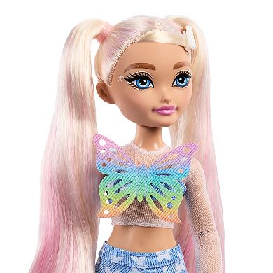Barbie® Dream Besties “Malibu” Roller Skating Fashion Doll with 9 Makeup Themed Accessories