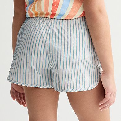 Girls 7-16 eyeshadow Boxer Shorts