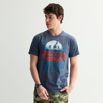 Men's Stranger Things Upside Down Graphic Tee