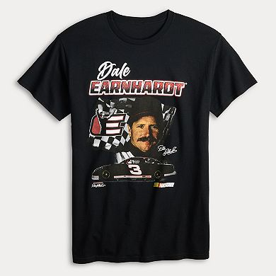 Men's Nascar Dale Earnhardt Poster Graphic Tee