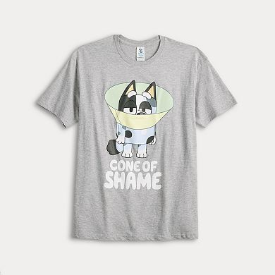 Men's Bluey Cone of Shame Graphic Tee