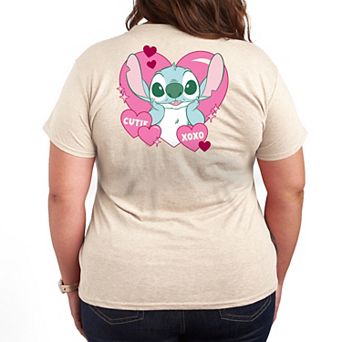 Disney's Lilo & Stitch Plus Size Heart XOXO Graphic Tee