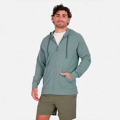 Vapor Apparel Men's Upf 50+ Uv Sun Protection Breeze Full-zip Hoodie