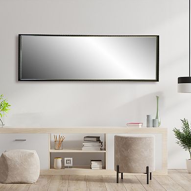 Grand Minimalist Metal Floor and Wall Mirror with Sleek Frame
