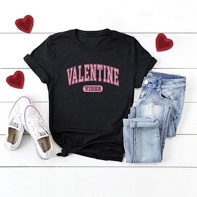 Simply Sage Market Valentine Vibes Distressed Short Sleeve Tee