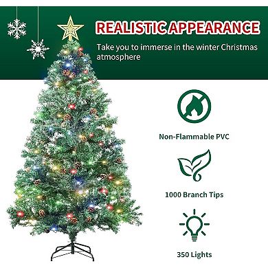 6.5 Ft Pre-Lit Christmas Tree