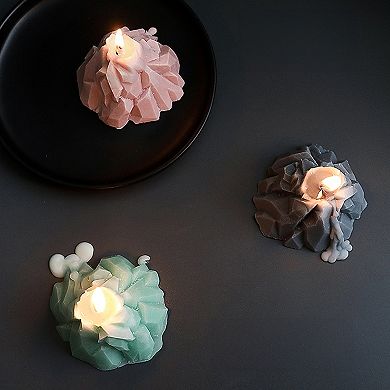 4 PCS Iceberg Scented Candle Set, Handmade Paraffin Wax Aesthetic Candles with Fragrance