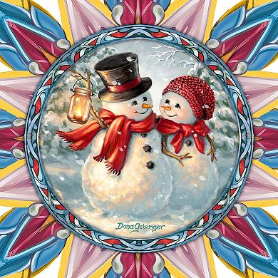 Snow Much in Love Tree Topper Wooden Decor by D. Gelsinger