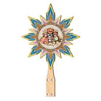 We Are the Family Tree Topper Wooden Decor by J. Mills-Price