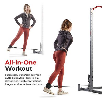 Sunny Health & Fitness Multi-Function Workout Ankle Straps