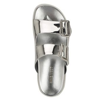 Nine West Timma Double Strap Slip-On Women's Casual Sandals
