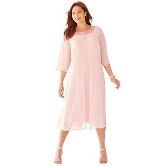 Catherines Women's Plus Size Midnight Dazzle Flyaway Dress