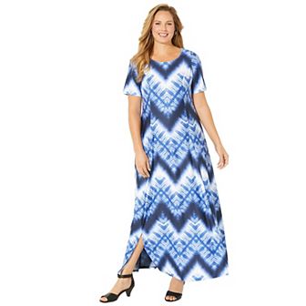 Catherines Women's Plus Size Scoopneck Maxi Dress