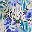French Blue Floral