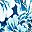 Navy Floral Burst