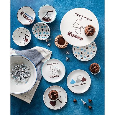 Godinger Silver Hershey's Kisses 4-Piece Dessert Plate Set
