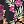 Black Multi Fun Floral