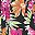 Black Multi Fun Floral