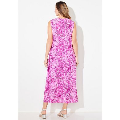 Catherines Women's Plus Size Terrace Ridge Maxi Dress