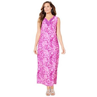 Catherines Women's Plus Size Terrace Ridge Maxi Dress