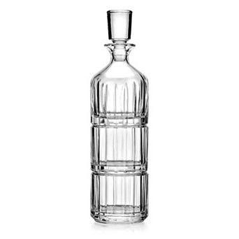 Godinger Silver Parallels Stacking Decanter