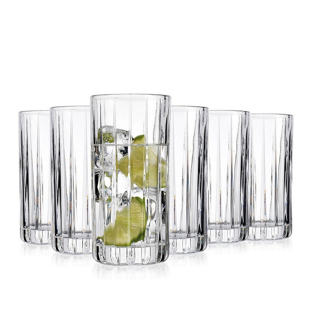 Godinger Silver Parallels Highball 6-Piece Set