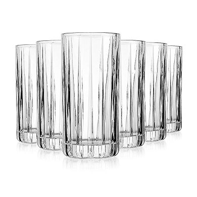 Godinger Silver Parallels Highball 6-Piece Set