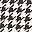 Black Houndstooth