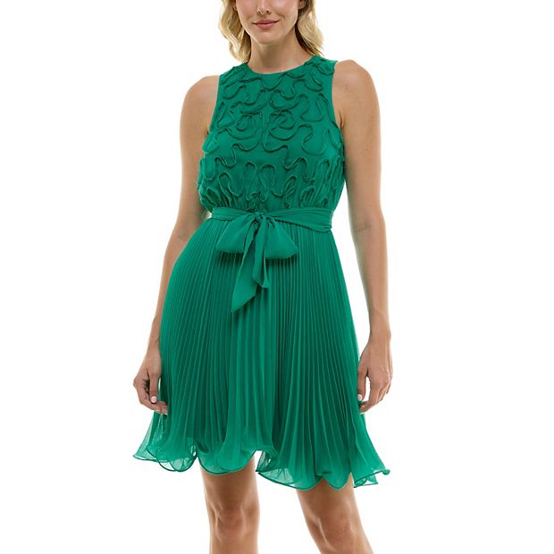 fitted lace wedding dress Sierra Fit & Flare Mini Dress main image 1